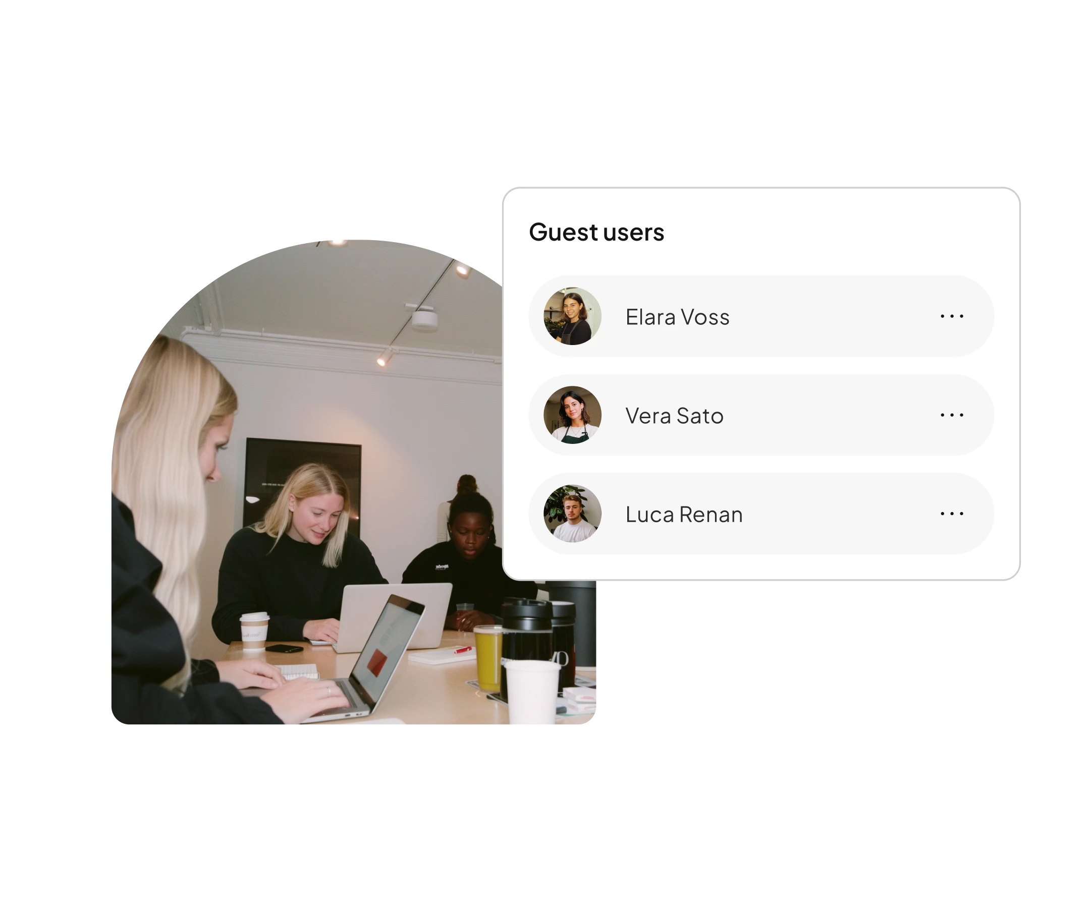 Share control with ease