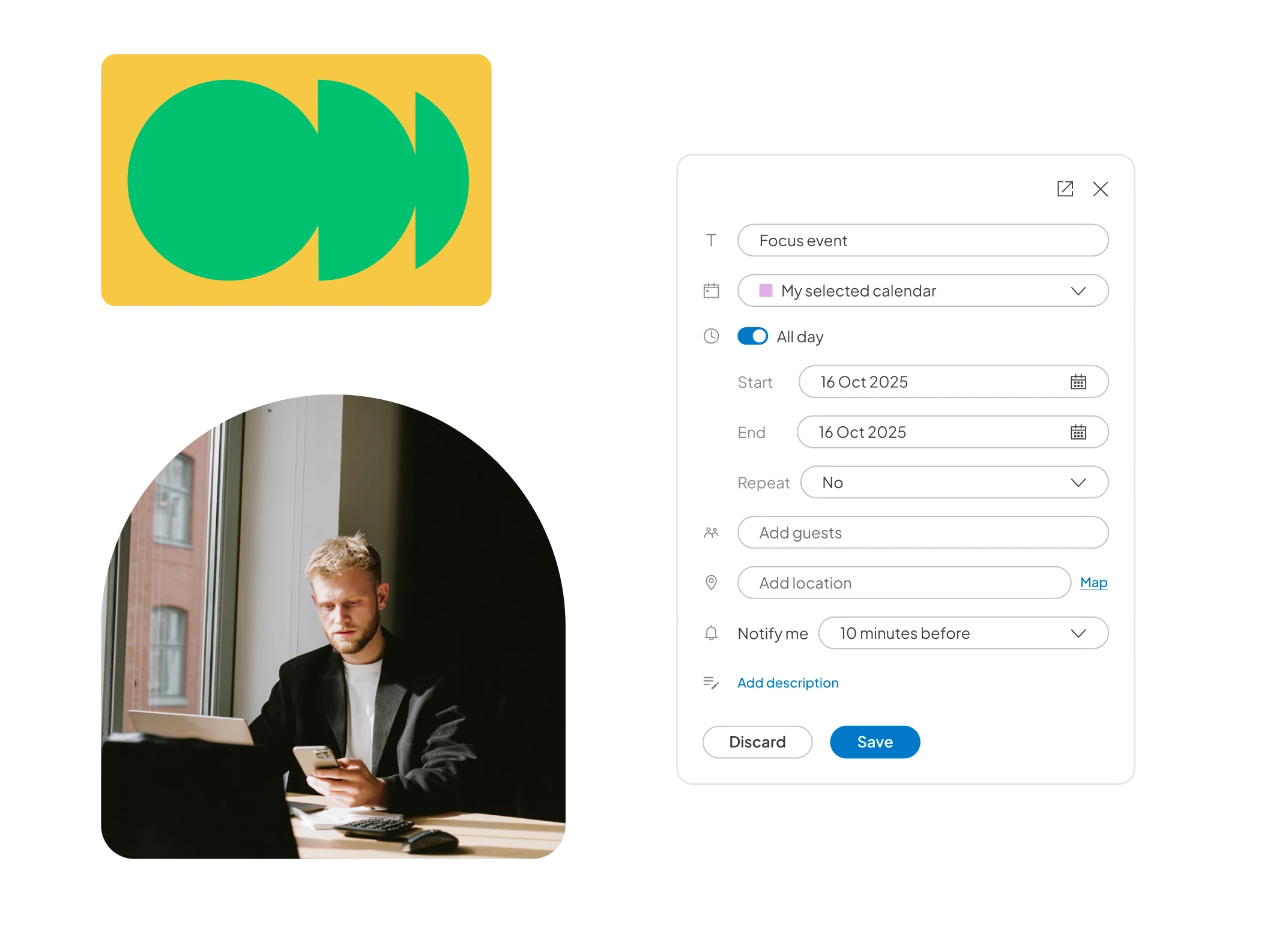 Never forget an appointment
