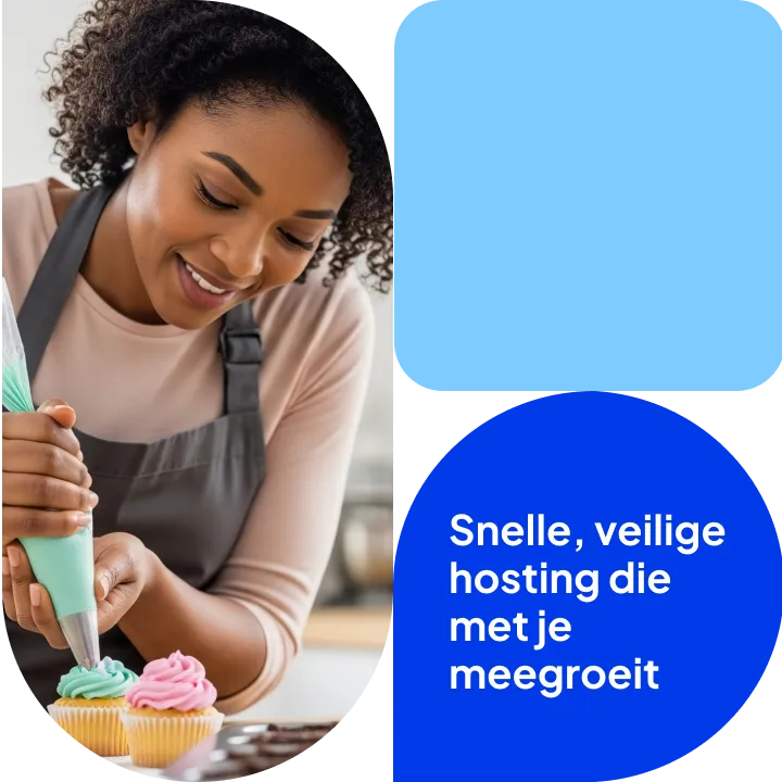 Snelle, veilige hosting die met je meegroeit