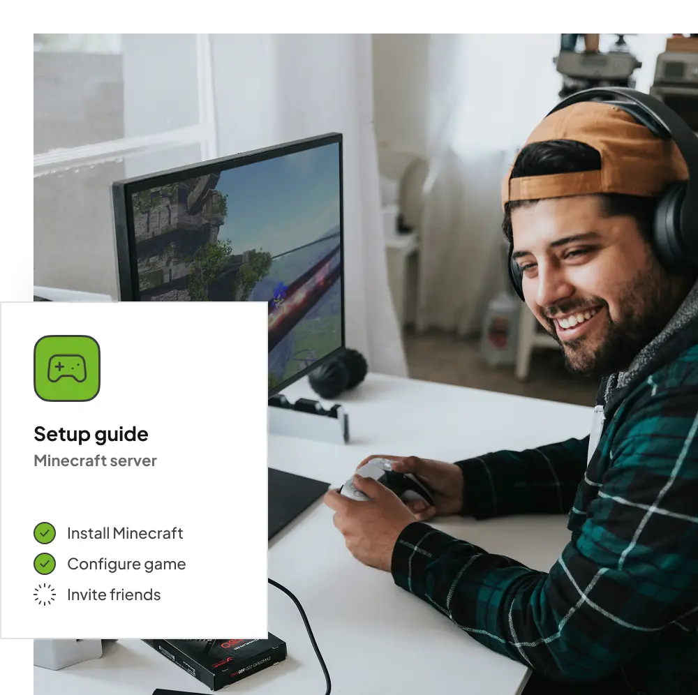 Craft your Minecraft server in minutes