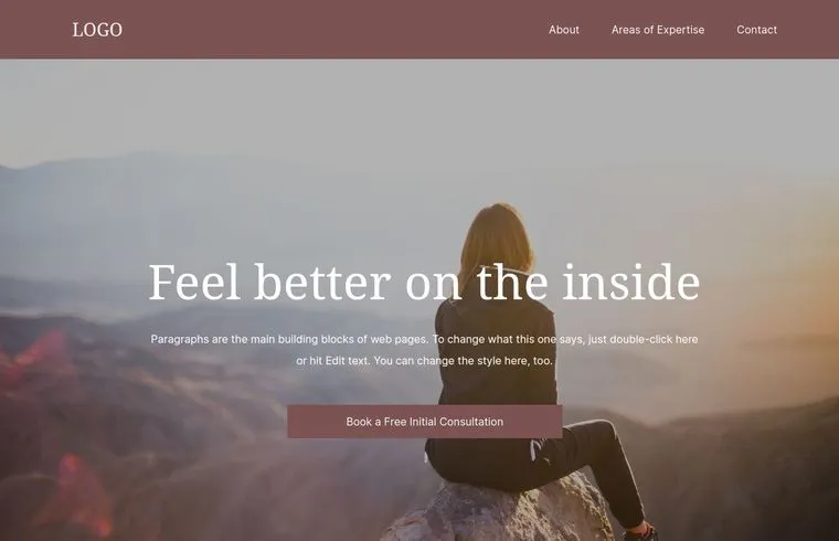 portfolio and CV template 3