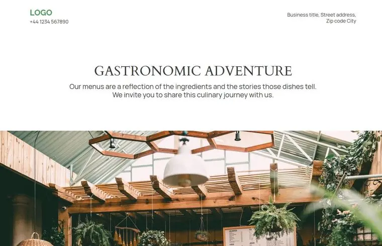 Restaurant template 5