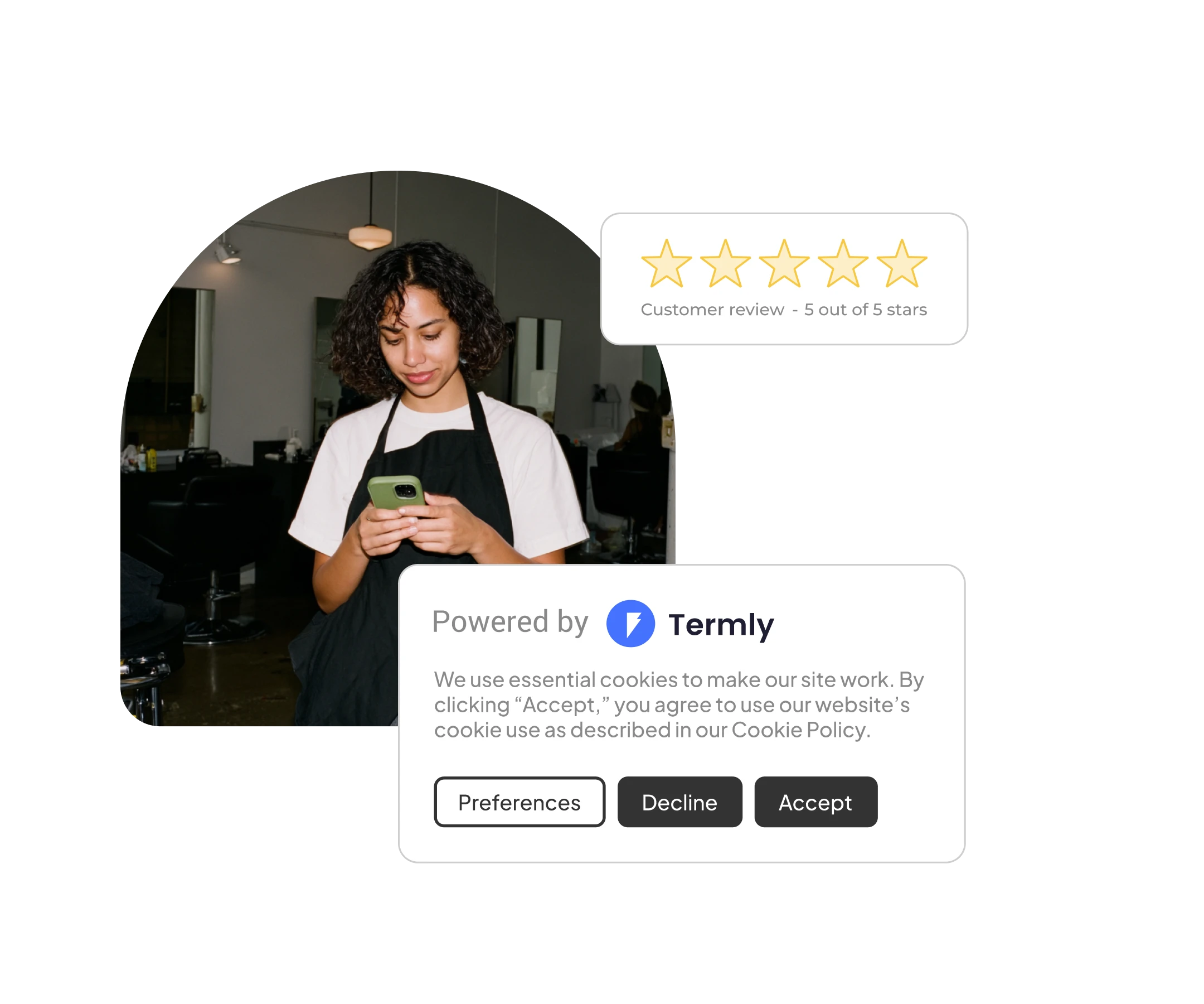 Earn and keep customers trust termly