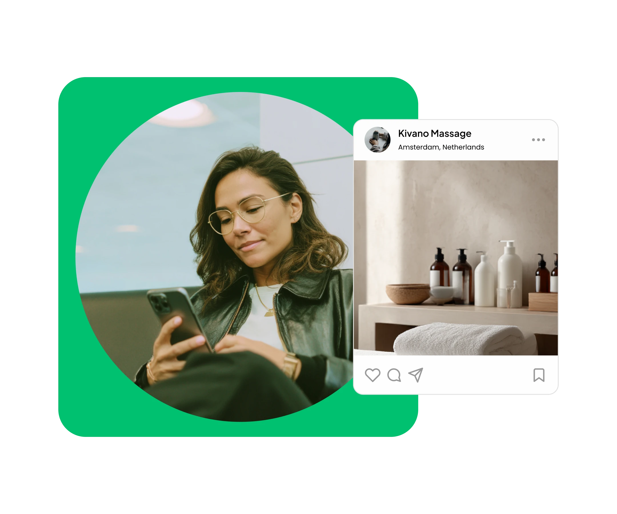 Connect social media