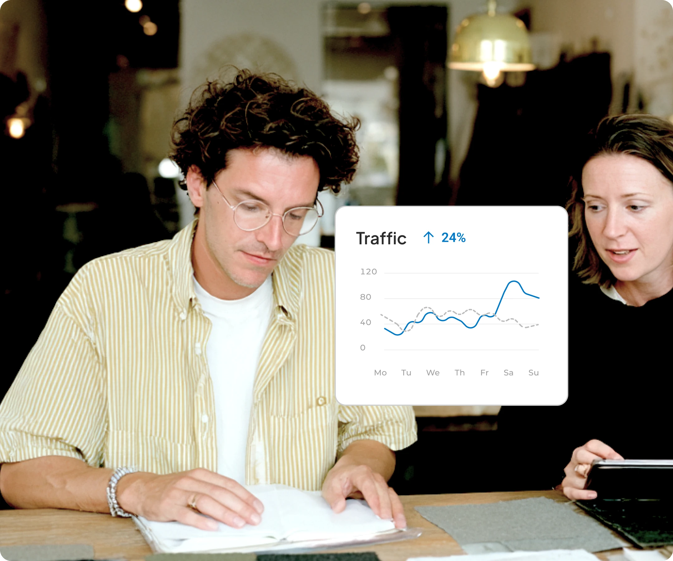 Get insights into your visitors