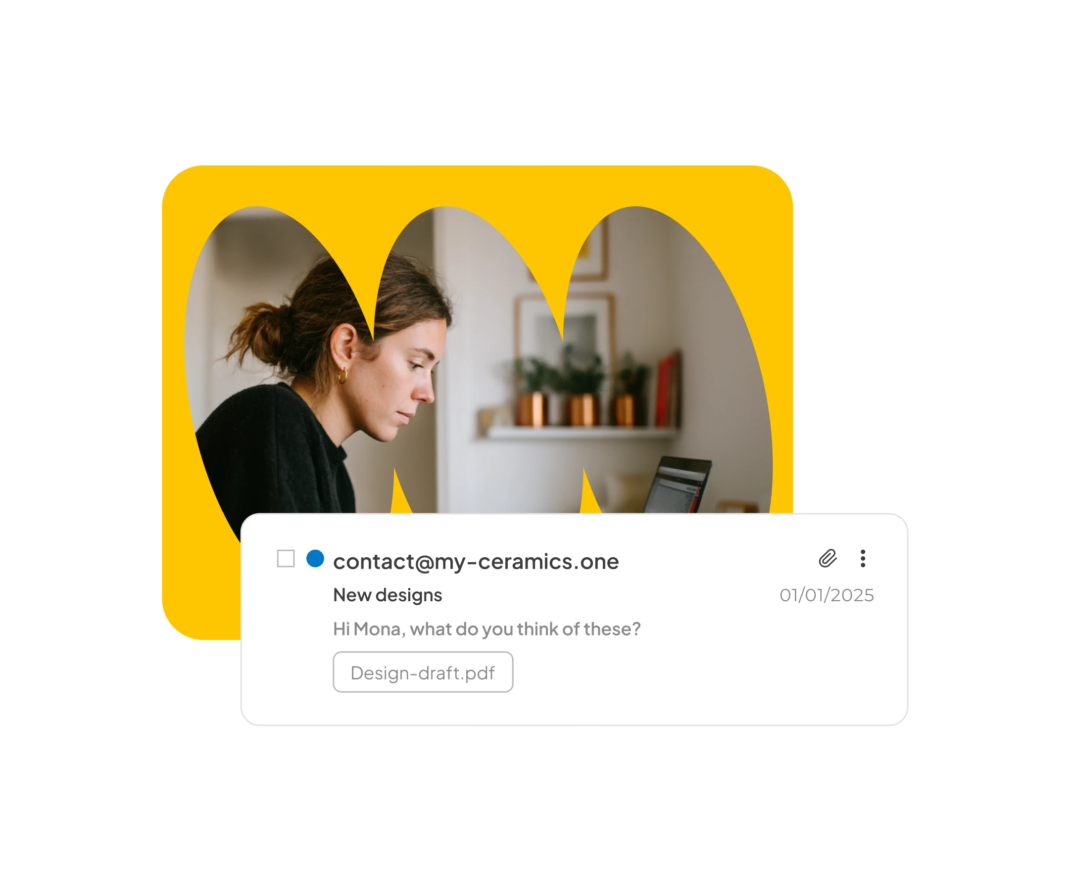 Professional email for your portfolio