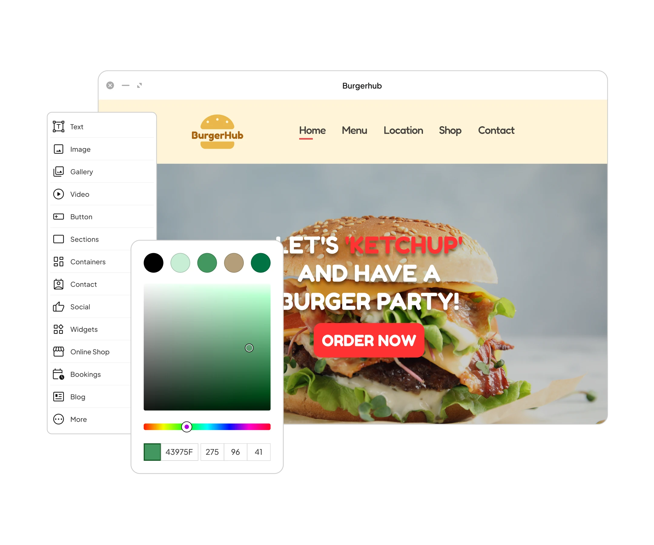 Try website builder for free