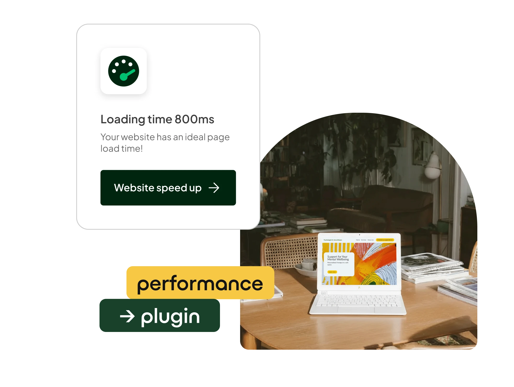 Better experience for website visitors